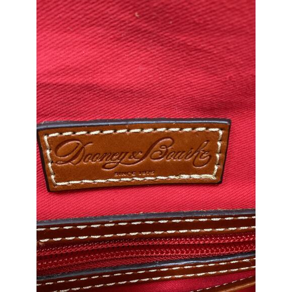 NWOT Dooney &Bourke Bristol Satchel Women’s 1 Size Suede Pebbled Leather Black - Picture 9 of 9